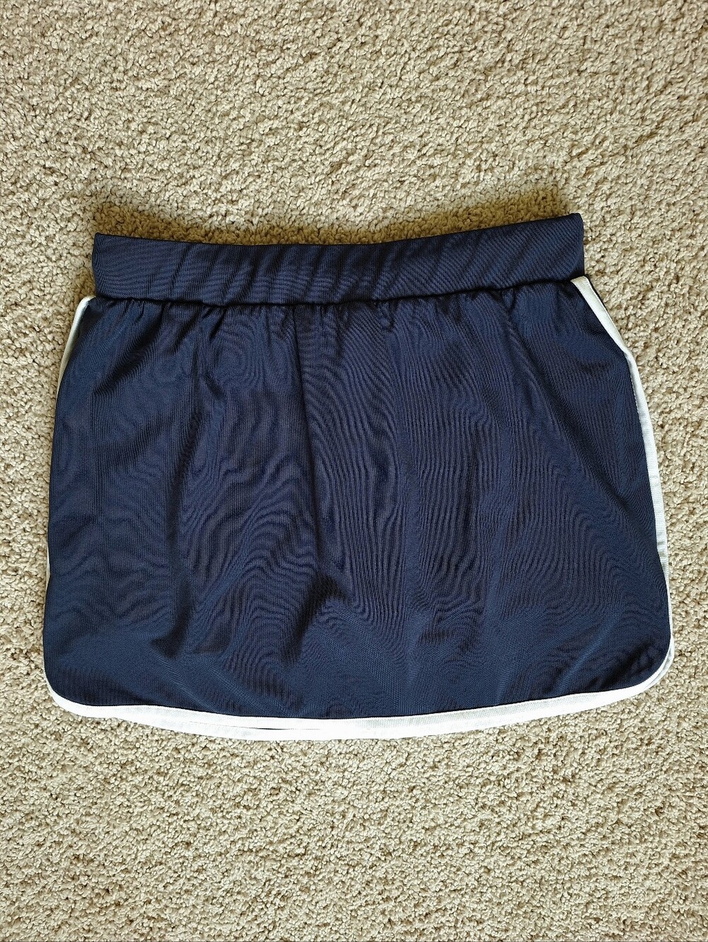 Varley Archer Mid Rise Pull On Athletic Skort 13.5 Navy Blue Nights Size Small - Picture 10 of 14